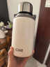 希樂(lè )（cille）保溫杯大容量男女戶(hù)外露營(yíng)便攜茶杯手提杯子雙飲水杯雪球白 曬單實(shí)拍圖