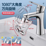 GuGuGo【德國】水龍頭延伸器廚房洗臉面盆機械臂旋轉過(guò)濾防濺凈水起泡器 萬(wàn)向機械臂過(guò)濾款【5個(gè)過(guò)濾芯】 兩檔增壓防濺丨多層過(guò)濾凈水 曬單實(shí)拍圖