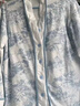 婧麒（JOYNCLEON）月子服純棉春秋孕婦可哺乳睡衣產(chǎn)前產(chǎn)后透氣舒適 藍 L Jyz154235 曬單實(shí)拍圖