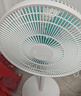 長(cháng)城電風(fēng)扇機械落地扇七葉臺地兩用風(fēng)扇家用電扇大風(fēng)量搖頭扇風(fēng)大音輕立式電扇 主推機械臺地兩用款FS-30（2）P白 曬單實(shí)拍圖
