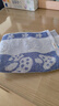 純棉洗臉毛巾蘑菇花朵吸水兒童擦臉巾柔軟釣魚(yú)毛巾 藍色 33*73cm 1條 曬單實(shí)拍圖