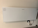 松下（Panasonic）石墨烯取暖器家用速熱電暖器辦公室歐式快熱爐全屋升溫大面積防水浴室超薄壁掛電暖氣DS-AT2021CW 曬單實(shí)拍圖