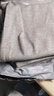 凡客誠品（VANCL）褲子男春秋寬松男褲重磅休閑褲男士垂感衛褲運動(dòng)直筒褲 麻灰 XL 曬單實(shí)拍圖