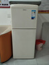 美的小冰箱 迷你復古小型冰箱家用宿舍 節能美妝面膜茶葉水果酒水飲料柜冷藏冰吧電冰箱 【重磅新品】新品113升雙溫小冰箱 曬單實(shí)拍圖