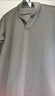 京東京造【桑蠶絲】高端polo衫男短袖男士t恤衣服男裝休閑 淺灰 L 曬單實(shí)拍圖