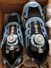 泰蘭尼斯春季童鞋男童旋鈕兒童運動(dòng)鞋輕量緩震大童跑步鞋 黑/藍35碼 曬單實(shí)拍圖