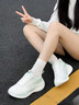 回力女鞋運動(dòng)鞋女2026新款春季爆款網(wǎng)面透氣軟底輕便舒適減震跑步鞋女 白綠色【網(wǎng)面透氣 輕便軟彈】 36 曬單實(shí)拍圖