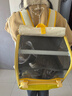 樂(lè )優(yōu)派貓包外出便攜包大號透氣大容量手提寵物包貓咪小型犬背包 黃色 曬單實(shí)拍圖
