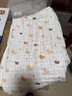 全棉時(shí)代兒童浴巾純棉透氣紗布浴巾新生嬰兒寶寶洗澡大毛巾小鴨子95*95cm 曬單實(shí)拍圖