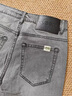 JEEP美國正品高端冰絲涼感牛仔短褲夏季新款萊賽爾男士寬松彈力七分褲 黑灰色 【官方正品】 33 曬單實(shí)拍圖