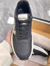 木林森男鞋2026春季新款男士真皮休閑運動(dòng)鞋輕便軟底跑步鞋子戶(hù)外小白鞋 黑色 41 曬單實(shí)拍圖