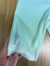 moonkids女童打底褲夏季短褲運動(dòng)瑜伽褲子薄款五分鯊魚(yú)褲兒童速干2026騎行 1768綠漸變五分褲 110 cm 曬單實(shí)拍圖