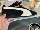彪馬（PUMA）ROSE樸彩英同款SPEEDCAT薄底鞋賽車(chē)復古T頭鞋男女406329 黑色-白-01 41 曬單實(shí)拍圖