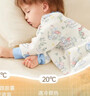 柯斯德尼（kidsneed）嬰兒睡袋秋冬純棉恒溫空氣層寶寶睡袋嬰幼兒睡衣兒童防踢被 90碼 曬單實(shí)拍圖