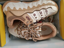 李寧曲奇鞋板鞋女款2025年冬季新款柔軟舒適百搭經(jīng)典休閑鞋AGCV254 米白色/茶棕色/巖白灰-1 37.5 (235mm) 曬單實(shí)拍圖