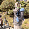 BabyBjorn瑞典品牌進(jìn)口透氣嬰幼兒背帶抱娃神器Harmony背帶0-3歲 煙灰色 曬單實(shí)拍圖