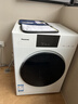 松下（Panasonic）滾筒洗衣機10公斤一級能效白月光5.0SE大容量全自動(dòng)超薄家用變頻節能輕音泡沫凈去污防過(guò)敏除毛洗 XQG100-F2A1 滾筒 曬單實(shí)拍圖