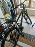 喜德盛（xds）山地自行車(chē)黑客350/黑客380變速車(chē)21速青少年學(xué)生成人通勤 26款黑客350黑銀 17寸（適合身高165CM-180CM） 曬單實(shí)拍圖