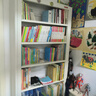 阿格貝貝鋼制書(shū)架25CM厚 圖書(shū)館書(shū)架落地置物架兒童收納繪本架窄柜旗艦版 【六層】旗艦版2M高0.9M寬主架 曬單實(shí)拍圖