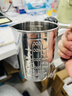 不銹鋼量杯燒杯100/200/500ml帶把手刻度1L2L3L5L日本 500ml 帶刻度 帶把手 曬單實(shí)拍圖
