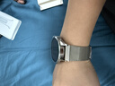 競技者適于華為手表watch4/Pro表帶watch3pro/GT5/GT4/GT3/GT6磁吸鈦金屬不銹鋼手表帶男款高級46/48 【升級】鈦銀色-工字密網(wǎng)-掉色包賠22mm 曬單實(shí)拍圖