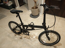 大行（DAHON）折疊自行車(chē)20英寸8級變速經(jīng)典P8單車(chē)KBC083 黑色經(jīng)典版-京倉 曬單實(shí)拍圖