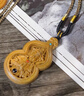 玄同綠檀黃金檀木雕刻葫蘆觀(guān)音吊墜項鏈掛件毛衣鏈掛飾男女款項鏈吊墜 葫蘆觀(guān)音-綠檀[帶掛繩] 曬單實(shí)拍圖