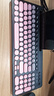 宏碁（acer）無(wú)線(xiàn)藍牙雙模鍵盤(pán)OKR281/OKR281 輕薄人體工學(xué)辦公家用商務(wù)電腦筆記本手機平板通用 黑莓粉 曬單實(shí)拍圖