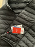 鴨鴨（YAYA）輕薄羽絨服男短款秋冬新款男士立領(lǐng)保暖防寒輕便外套KX 黑色 M 170 曬單實(shí)拍圖