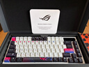 ROG夜魔X 電競游戲機械鍵盤(pán)藍牙/有線(xiàn)/無(wú)線(xiàn)三模連接 FR4定位板 75配列 客制化Gasket結構 月耀白 雪武白軸V2 曬單實(shí)拍圖