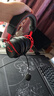 極度未知（HYPERX）阿爾法系列游戲耳機頭戴式有線(xiàn)無(wú)線(xiàn)筆記本電腦臺式機fps吃雞csgo耳麥降噪麥克風(fēng) 阿爾法-黑紅【雙音腔設計】 曬單實(shí)拍圖