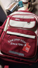 Jeep兒童書(shū)包小學(xué)生3-6年級減負護脊防下墜男女生大容量雙肩包 磚紅色 曬單實(shí)拍圖