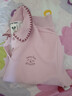 左西女童衛衣春2026新款兒童POLO衫學(xué)院貝殼繡領(lǐng)套頭衫上衣 粉色 160 曬單實(shí)拍圖