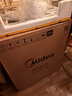 美的（Midea）半自動(dòng)雙桶洗衣機8公斤洗5.5kg脫水雙缸波輪老人簡(jiǎn)易操作品質(zhì)電機小巧不占地租房宿舍必備以舊換新 MP8DS136 雙缸 8kg 曬單實(shí)拍圖