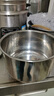 原裝美的電壓力鍋內膽4L/5L/6升04不銹鋼高壓鍋加厚通用原廠(chǎng)配件 5L原裝正品精鋼匠釜+A款圈 曬單實(shí)拍圖