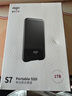 愛(ài)國者（aigo）1TB Type-c移動(dòng)硬盤(pán) USB3.2 520MB/s 移動(dòng)固態(tài)硬盤(pán) (PSSD) S7 手機直連筆記本電腦外接便攜硬盤(pán) 曬單實(shí)拍圖