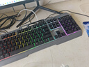AOC KB122有線(xiàn)鍵盤(pán) 真機械手感鍵盤(pán) 背光燈效 鍵盤(pán)電競游戲專(zhuān)用 電腦筆記本辦公通用 黑色混光 曬單實(shí)拍圖