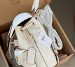 蔻馳（COACH）背包  女士經(jīng)典雙肩包抽繩書(shū)包背包 送禮送女友禮盒節日送禮 白色CBH09-IMCHK (25年新款) 曬單實(shí)拍圖
