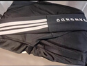 阿迪達斯（adidas）運動(dòng)套裝男春季2026新款棉質(zhì)連帽夾克褲子兩件套 黑白 M 曬單實(shí)拍圖