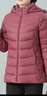 雪中飛90鴨絨輕薄款羽絨服女士中老年媽媽裝秋冬保暖可脫卸帽外套170 曬單實(shí)拍圖