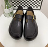 星期六真皮樂(lè )福鞋女2026新款春季全包復古百搭一腳蹬軟底舒適通勤勃肯鞋 曬單實(shí)拍圖