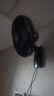 美的（Midea）壁扇 掛壁電風(fēng)扇家用七葉遙控風(fēng)扇食堂餐廳商用電扇搖頭工業(yè)壁掛式工程扇 FWA35WAR 曬單實(shí)拍圖