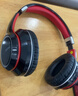 頭戴式藍牙耳機網(wǎng)絡(luò )爆款電競游戲無(wú)線(xiàn)耳機清晰音質(zhì)炫酷潮流可插卡長(cháng)續航適用小米蘋(píng)果iPhone17 桀驁黑紅 曬單實(shí)拍圖
