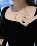 APM Monaco 六芒星項鏈女送女友毛衣鏈禮物 曬單實(shí)拍圖