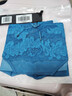夏娃的誘惑白云組通透網(wǎng)紗立體蕾絲輕薄舒適女士平角內褲 藍色 XL 175/95 曬單實(shí)拍圖