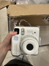 INSTAX富士instax立拍立得 一次成像相機 miniSE（mini7+升級款）白色 曬單實(shí)拍圖