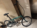 大行（DAHON）D6經(jīng)典折疊自行車(chē)20英寸6速折疊車(chē)成人男女士學(xué)生折疊單車(chē)KBC061 墨綠色 曬單實(shí)拍圖