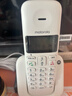摩托羅拉（Motorola）電話(huà)機座機 固定電話(huà) 大屏幕  高清免提 語(yǔ)音報號 雙接口   無(wú)繩子母機無(wú)線(xiàn)電話(huà) C2601C白色 曬單實(shí)拍圖