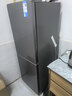美的（Midea）182L兩門(mén)冰箱灰色兩門(mén)小戶(hù)型一級能效客廳家用租房宿舍可冷藏冷凍不占地MR-191A【國家補貼】 曬單實(shí)拍圖