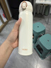 膳魔師（THERMOS）保溫杯500ml男女士?jì)和計D女節女神禮物JNL-502珍珠白 曬單實(shí)拍圖